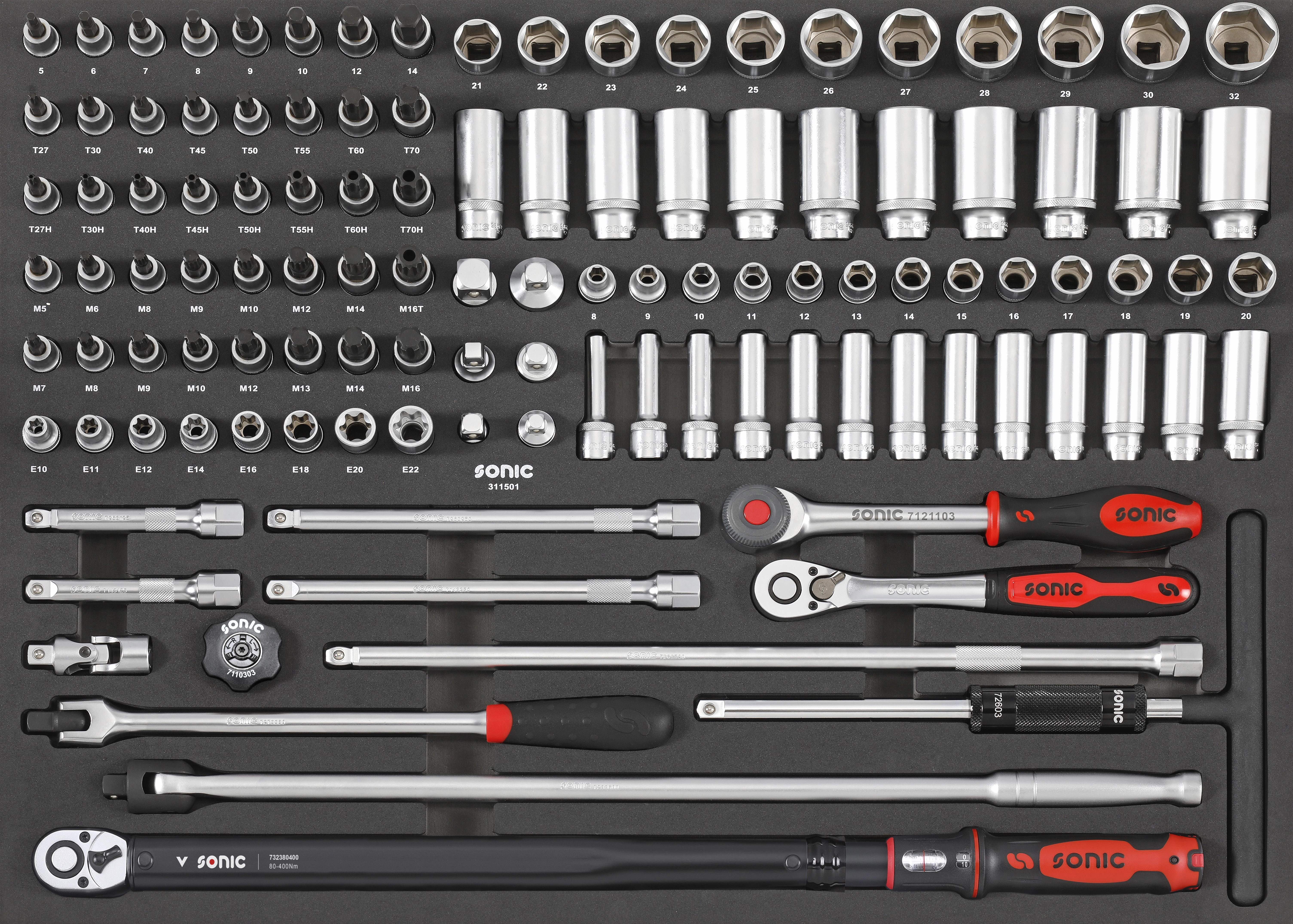 NEXT S8 toolbox 197-pcs - Sonic Equipment